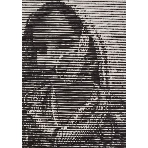 Muzammil Hussain, 16 x 24 Inch, Marker on Paper, Figurative Painting, AC-MZH-005